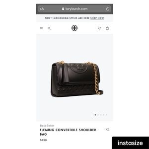 Tory Burch Fleming convertible shoulder bag